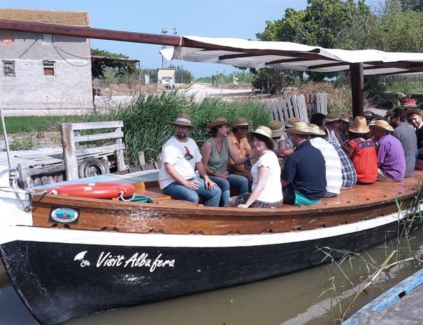 Paseos en barca por la Albufera de Valencia