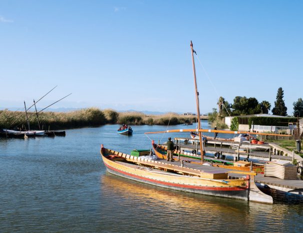 Embarcadero Port del Saler Albufera Valencia