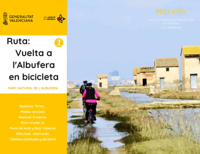 Vuelta a la Albufera en Bici